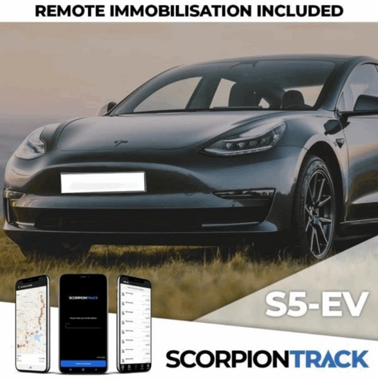 Scorpion S5+ EV/Hybrid Tracker & Immobiliser - Supply & Fit