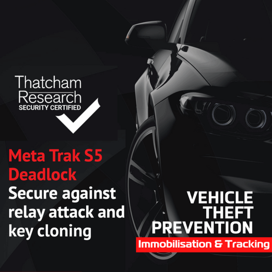 Meta Trak S5 Deadlock Pro w/ OBD Immobiliser - Supply & Fit